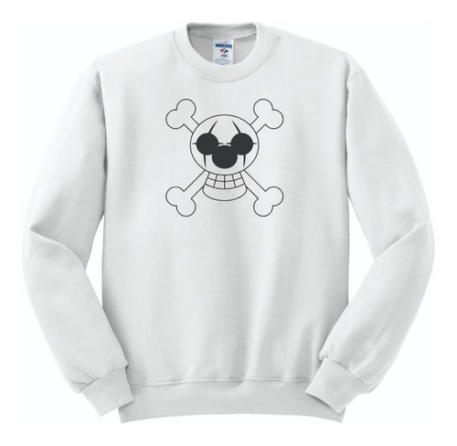 Sudadera One Piece Buggy Calavera Payaso Hombre Mujer