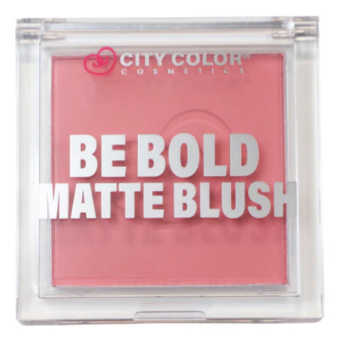 Rubor Mate Alta Pigmentacion Terciopelo Be Bold City Color® Tono Del Maquillaje Hopeless Romantic