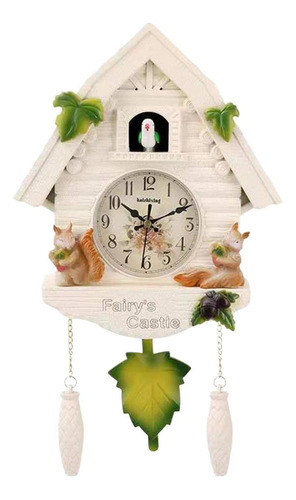 Reloj De Cuco Pared Cuarto Infantil Pájaro Reloj De A [u]