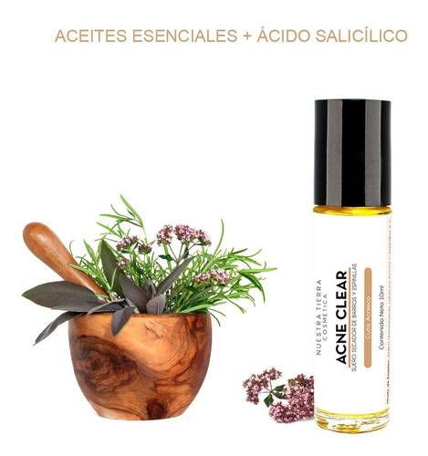 Imagen 3 de 3 de Suero Secador De Barros Y Espinillas Anti-acné Roll On Tipo De Piel Piel Grasa/acnéica