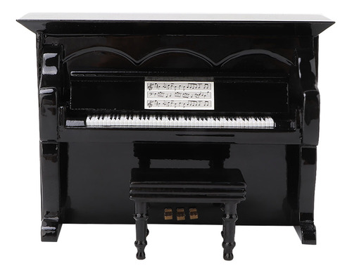 Modelo De Instrumento Musical, Piano De Madera En Miniatura,