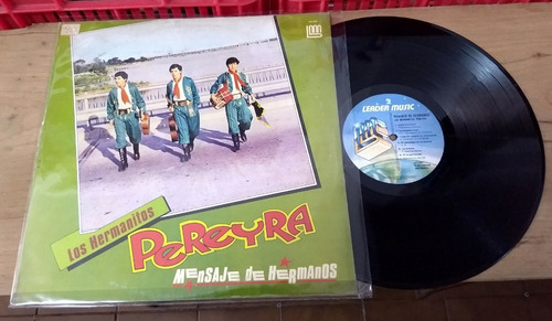 Los Hermanitos Pereyra Mensaje De Hermanos Disco Lp Vinilo (Usado)