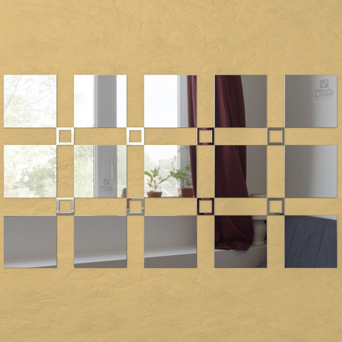 Espelho Decorativo Acrílico 1,90x1,10m Grande Sala Quarto