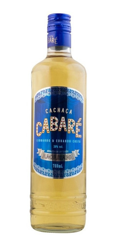 Cachaça Cabaré Amburana 700ml