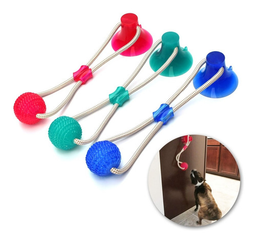 Pelota Masticable Para Jalar Para Mascota