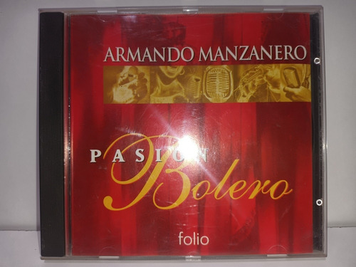 Armando Manzanero Cd Pasión Bolero Folio Excelente 
