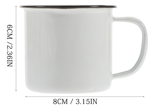 Práctica Taza De Té Simple, Taza De Té De Melamina, Retro Wa