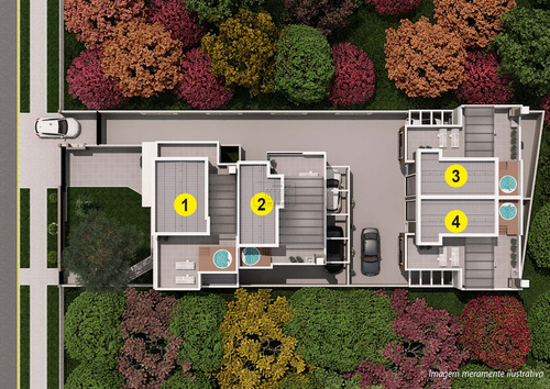 Imagem 8 de 16 de Residência Em Condomínio Com 3 Dormitórios À Venda Com 253.43m² Por R$ 1.132.600,00 No Bairro Água Verde - Curitiba / Pr - R 1939