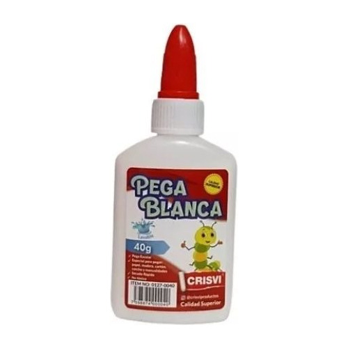 Pega Blanca 40gr (5 Unidades)