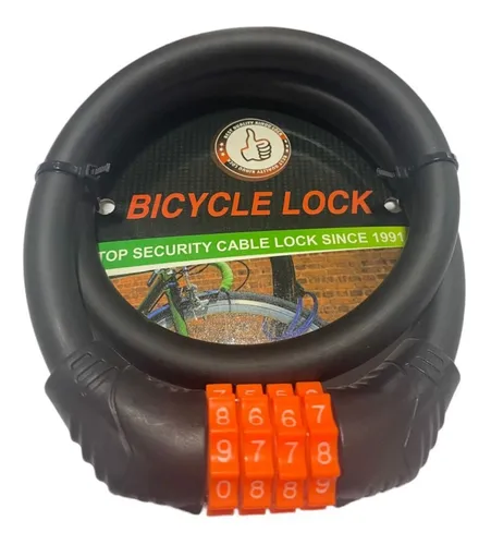 Candado De Bicicleta Clave Combinaci n 4 D gitos Seguro Bici