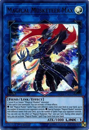 Yugioh! Magical Musketeer Max - Blhr-en052