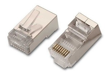 Conector Rj45 Cat5 Blindado (30 Pack)