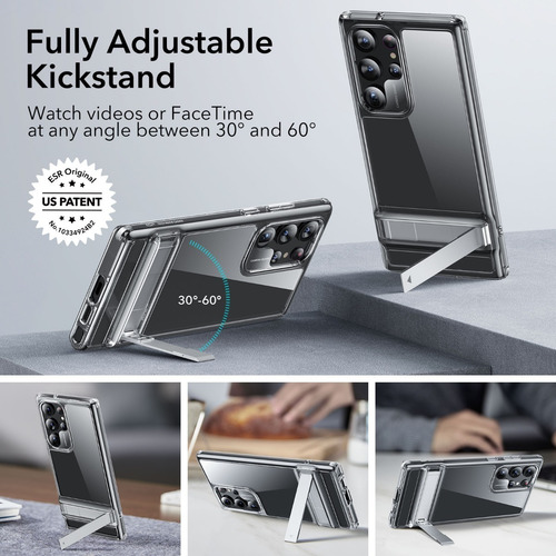 Imagen 4 de 10 de Case Funda Esr Air Boost Antishock Para Galaxy S23 Ultra