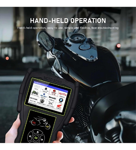 Escáner M 100 Pro. Moto