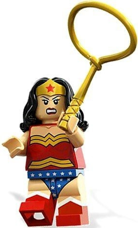 Minifigura De Superheroes De Lego Dc Comics  Mujer Maravill