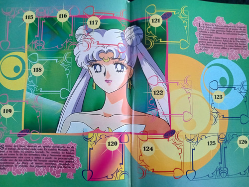 Sticker Album Sailor Moon R Colección Completa