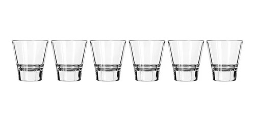 Set 6 Vasos Mini Lenn 110ml