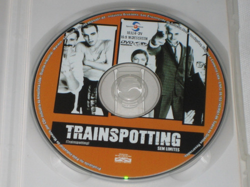 Trainspotting - Sem Limites - Ewan Mcgregor - 1996 - Dvd (Usado)