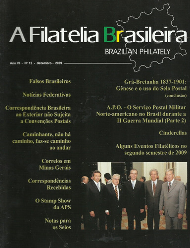Revista A Filatelia Brasileira Fefibra Nº 12 Literatura