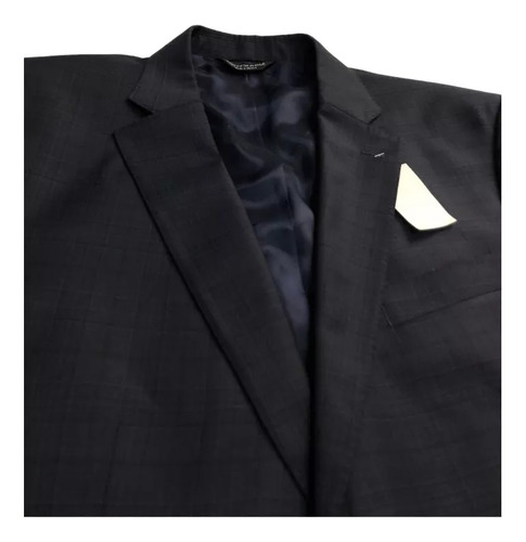 Blazer Ermenegildo Zegna Azul Marino Talla 44(usado) Azul Marino Lisa 44 (Usado)
