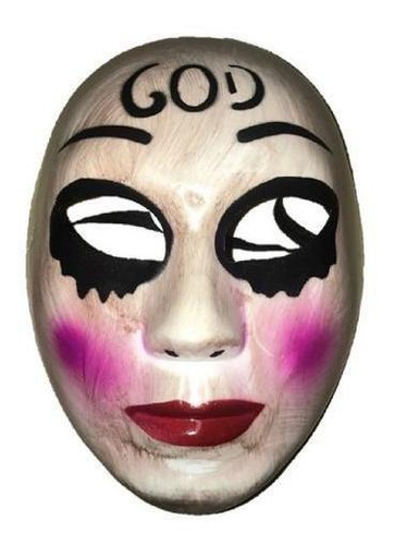 Máscara La Purga God Día Del Niño Cotillón Activarte