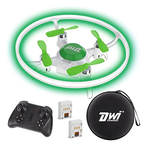 Mini Dron Dwi Dowellin De 4,2 Pulgadas Para Niños Con Luces 