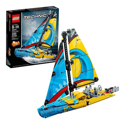 Lego 42074 Technic Racing Yacht Barco De Competición