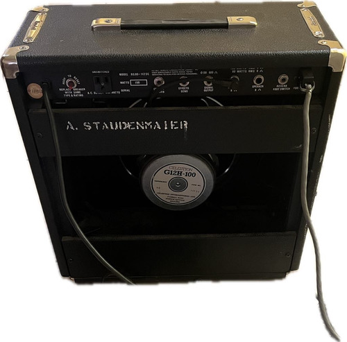 Randall Rg 80-112 Sc Bocina Combo Amplificada Impecable Negro (Usado)