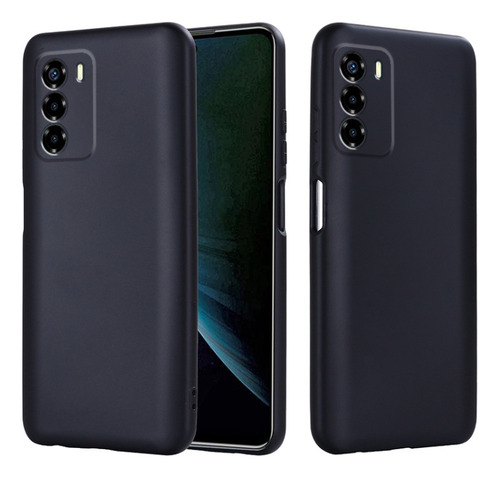 Compatible Funda De Silicona Líquida For Zte Axon 50 Lite