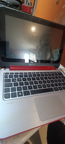 Laptop Hp X360 11-n010la Para Piezas Rojo (Usado)