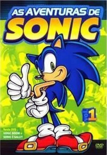 Dvd - As Aventuras De Sonic Vol 1 