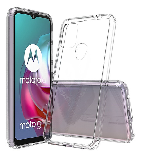 Transparente Para Motorola Moto G30, G20, G10, Tpu Y Acrílic