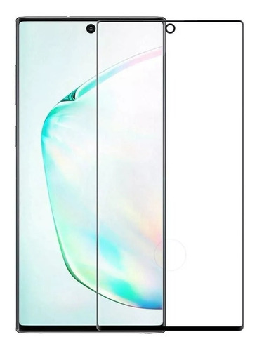 Vidrio Repuesto Pantalla Para Samsung Note 10 Plus Color Negro Panda