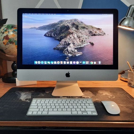 imac 21.5-inch with apple keyboard with numeric keypad
