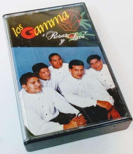 Cassette De Musica Los Gamma Rosas Y Licor 
