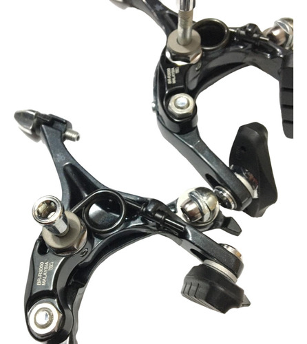 Freio Ferradura Shimano Sora Br-r3000 Dianteiro E Traseiro Cor Preto