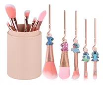 Comprar 5 Brochas De Maquillaje Stich Con Soporte Para Brochas, De Y
