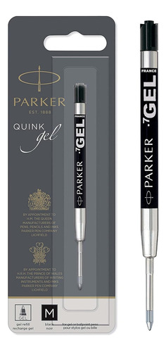 Repuesto De Gel Para Boligrafo Parker Negro 