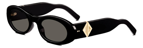 Dior Cd Diamond R1i 10a0 Oval Shape Negro Con Accesorios