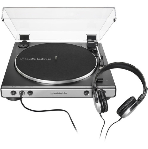 Imagen 2 de 6 de Bandeja Tocadisco Audio-technica At-lp60x Hp Con Auriculares