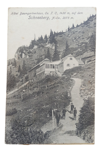 Austria Hotel Baumgartnerhaus 1904 Postal