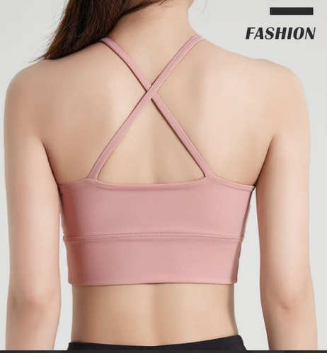 Blusas Tops Sin Espalda Mujer Para Gym Movimiento