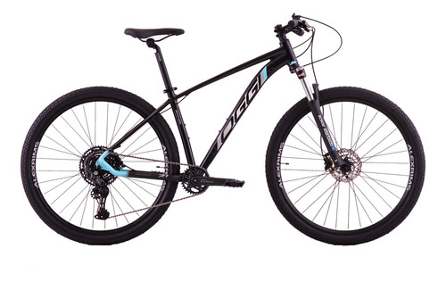 Bicicleta 29 Oggi Big Wheel 7.1 2024 Cues 1x10v Preto/azul Cor Preto Tamanho Do Quadro 17