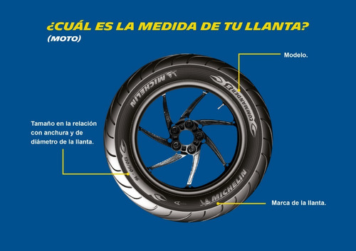 Imagen 3 de 4 de Llanta Michelin 120/70r15 56h Pilot Road 4 Scooter Frontal
