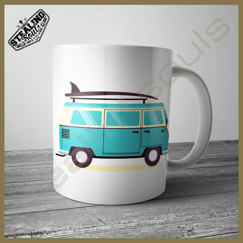 Taza Fierrera - Volkswagen #0028 | Gti / Kombi / Beetle / Vw