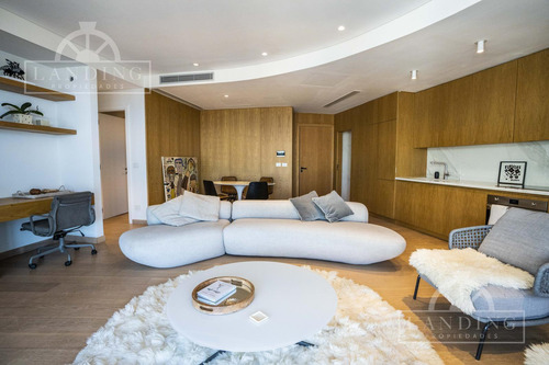 Departamento Con Increíbles Vistas Al Río En Piso 15 En Alquiler