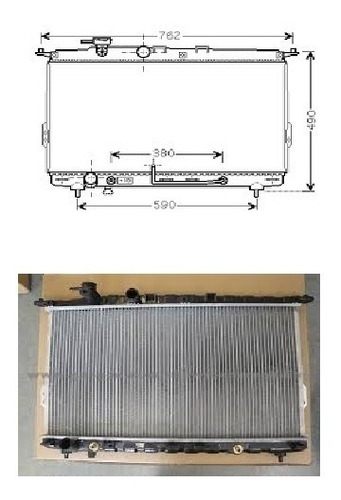 Radiador Hyundai Sonata 1999 Al 2006 2.0 Automático