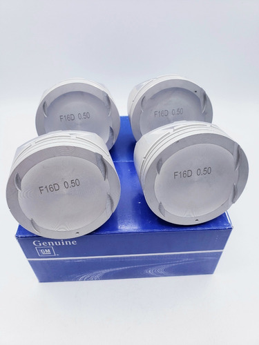 Pistones 0.50 = 0.20 Aveo Corsa Nubira 1.6 Gm Juego Completo