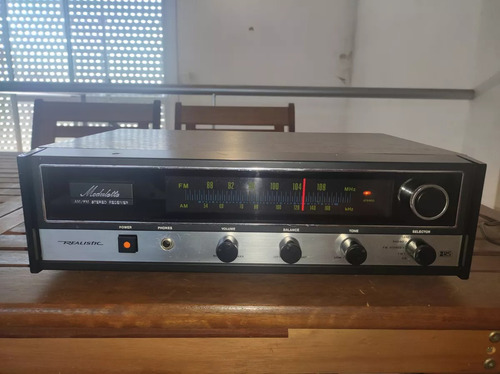Sintoamplificador Stereo Realistic Modulette 12-1401 Mbueno (Usado)