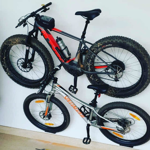 Imagem 9 de 10 de Suporte De Parede P/ Bicicleta Mod: New Decora Bike - Branco